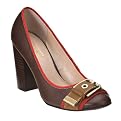 Women's Merona&reg; Mariela Buckle Pump - Brown