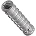 Plain Steel Lag Screw Long Style 3/8" Diameter x 2 1/2" Length (Pack of 50)