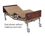 ` Bariatric Bed 54 W, Mattress & 1 Pr. T Rails