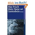 Mein Name sei Gantenbein: Roman (suhrkamp taschenbuch)