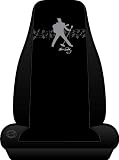 Elvis Silhouette Seat Cover
