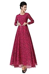 Sexy Belted Leopard Print Cocktail Chiffon Long Sleeves Evening Dress/Party Dress/Maxi Dress 