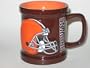 CLEVELAND BROWNS 11 oz. Team Logo Sculpted COFFEE MUG