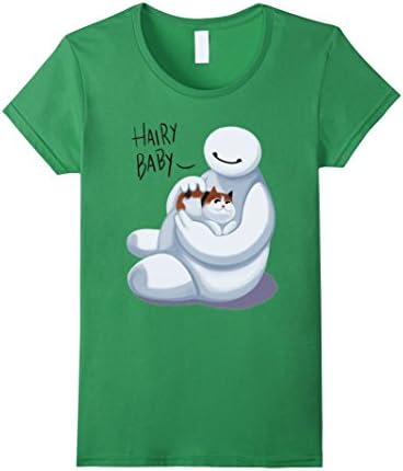 Women's BAYMAX - HAIRY BABY V1 T-SHIRT XL Grass