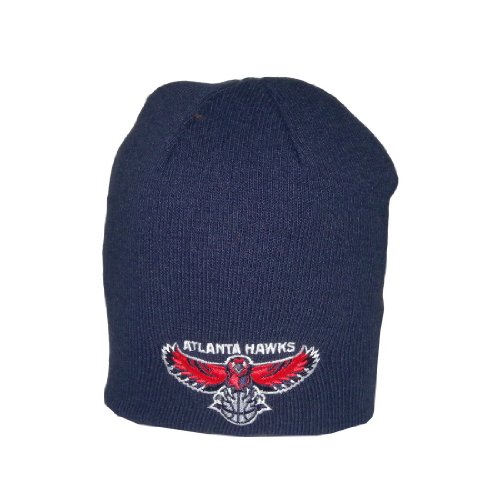 Adult NBA Atlanta Hawks Warm Ski & Skate Beanie / Winter Hat - One Size Fits All - Blue