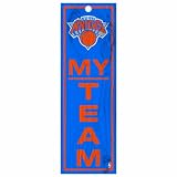 NBA New York Knicks 4-by-13-Inch Wood 