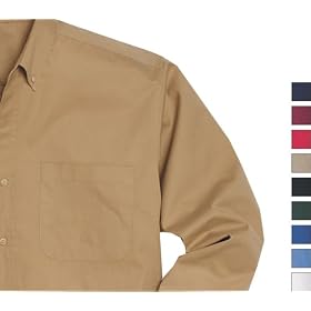 Jonathan Corey - Performance Brushed Twill Long Sleeve Shirt Men (622)