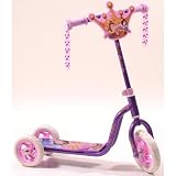 Girls Beautiful Disney Princess 8 Inch Tri Scooter in Pink and Purple. MANUFACTURERS WARRANTY.