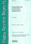 Composites for Automotive Applications (Rapra Review Reports)
