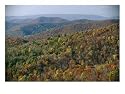 Fall Colors in Forests Along Tanners Ridge, with View of Massanutten Mountain Photographic Poster Print by Raymond Gehman, 24x18