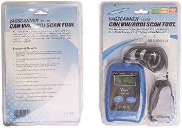 Luketech(TM) VAG Auto Scanner VC210 OBD2 OBDII EOBD CAN Code Reader Diagnostic Tool VW/AUDI
