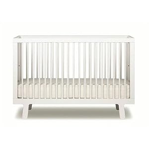 Oeuf Sparrow Crib in Birch