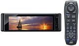 JVC KD-AVX 77 Auto Audio-/Video-System (DVD-Player, 13,7 cm (5,4 Zoll) Ultra-Widescreen Monitor, UKW-/MW-Tuner, Bluetooth, USB 2.0) schwarz