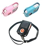 Creative Zen V and V Plus Premium Forza Leather Case with Detchable Lanyard Neck Strap - 3 Color Options