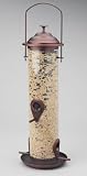 Bronze Colored Cylindrical Bird Feeder