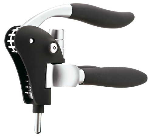 Bonjour Soft Grip Horizontal Lever Wine Opener Corkscrew