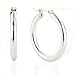 Jewelry : Sterling Silver 26mm Hoop Earrings