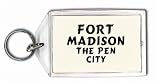 Fort Madison: The Pen City Keychain