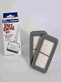 Dirt Devil Pleated Replacement Filter for the Dirt Devil Cordless Broom Vac BV2010