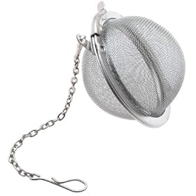 Stainless Steel Mesh Tea Ball: Kitchen &amp; Dining
