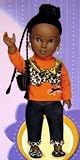B.GIRLZ LITTLE DARLINGS FULLY POSABLE 18 DOLL WITH ACCESSORIES