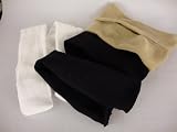 Set of 3 Pairs of Panty Hose in Tan, Black and White Made to Fit the 18 Inch Doll the American Girl Doll Series