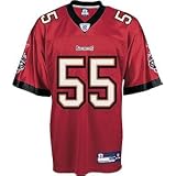 Reebok Tampa Bay Buccaneers Derrick Brooks Replica Team Color Jersey at Reebok