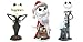 Tim Burton's The Nightmare Before Christmas - Head Knocker: Jack Skellington (Set of 3)
