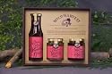 Gift Box 4: Red Huckleberry Collection (Jam, Honey, Syrup) - Hoh River Wild Red Huckleberry Collection