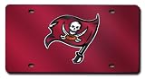 Tampa Bay Buccaneers Sword License Plate Cover (Red Mirror)