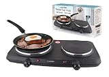 Portable Double electric hob - Black  from iOSSS