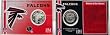 Atlanta Falcons NFL Team History Coin Card - Collectible Coin