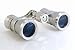 Milana Optics - Opera Glasses - Aria - Platinum Finish with Silver Rings Image