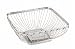 Square Wire Basket / Fruit Bowl - Fine Stainless Steel Serveware for Your Home