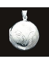 Sterling Silver Round Domed Locket