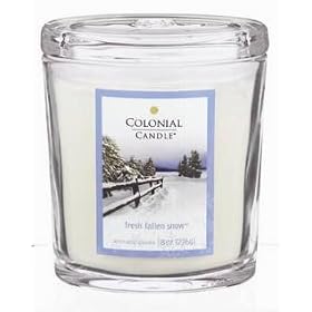 Colonial Candles Fresh Fallen Snow 22oz by Colonial at Home Candles
