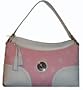 Women's Dooney & Bourke Purse Handbag Small Slouch Pink Signature