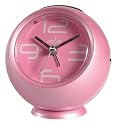 Acctim Alvest alarm clock pink - Supplied by Mekasa