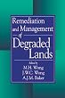 Remediation and Management of Degraded Lands