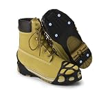 Crampons Neige et Glace multi-usage. Parfait pour bottes larges. (Taille Large Euro 44-47)