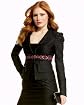 Paisley Herringbone Shirred Sleeve Blazer main image