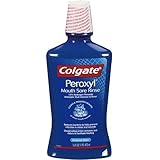 Colgate Peroxyl Antiseptic Oral Cleanser, Refreshing Original - 16 Oz (Pack of 2)