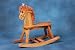 Baby : Stork Craft Rocking Horse In Oak