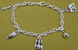 Silvertone Charm Bracelet