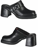 Harley Davidson Ladies Silhouette Clog In Black