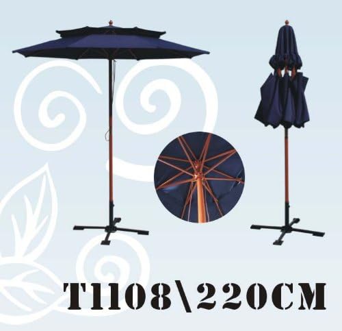 7ft Patio Umbrella 2 Tiers