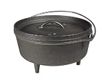 Lodge Original Finish 2-Quart Camp Dutch Oven