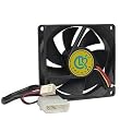 3.5" (80mm) Case Fan w/3-Pin/4-Pin Connector