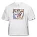 Londons Times Fish Fishing Deep Beneath Cartoons - Fish Generation Gap - T-Shirts