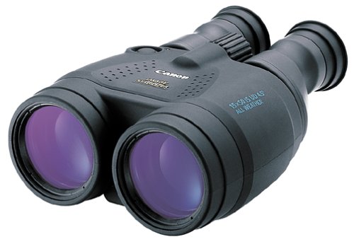 Canon 15×50 Image Stabilization All Weather Binoculars w/Case, Neck Strap & Batteries